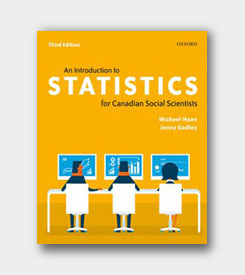 An Introduction to Statistics for Canadian Social Scientists (3rd ed) cover