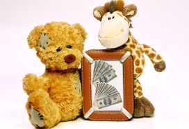baby toys and money
