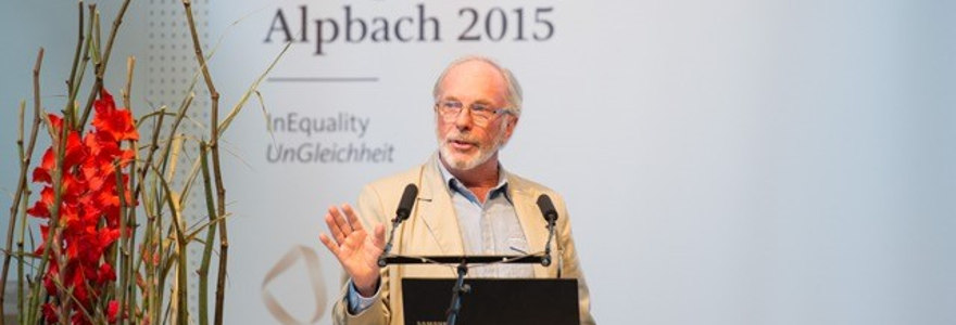 Professor James E. Côté speaking at Alpbach 2015